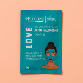 Máscara Facial Peel Off Ácido Hialurônico Max Love
